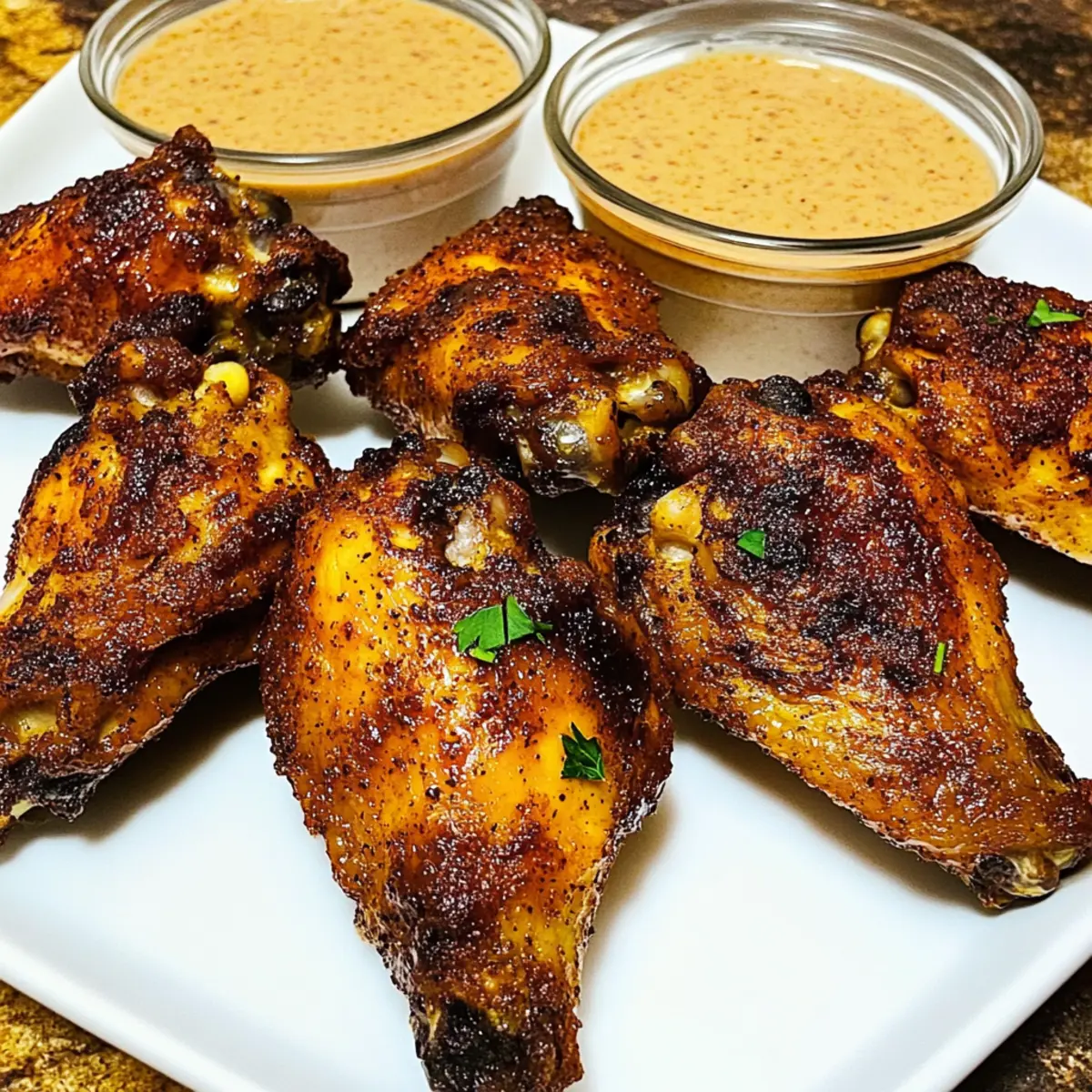 BBQ Ranch Chicken Wings