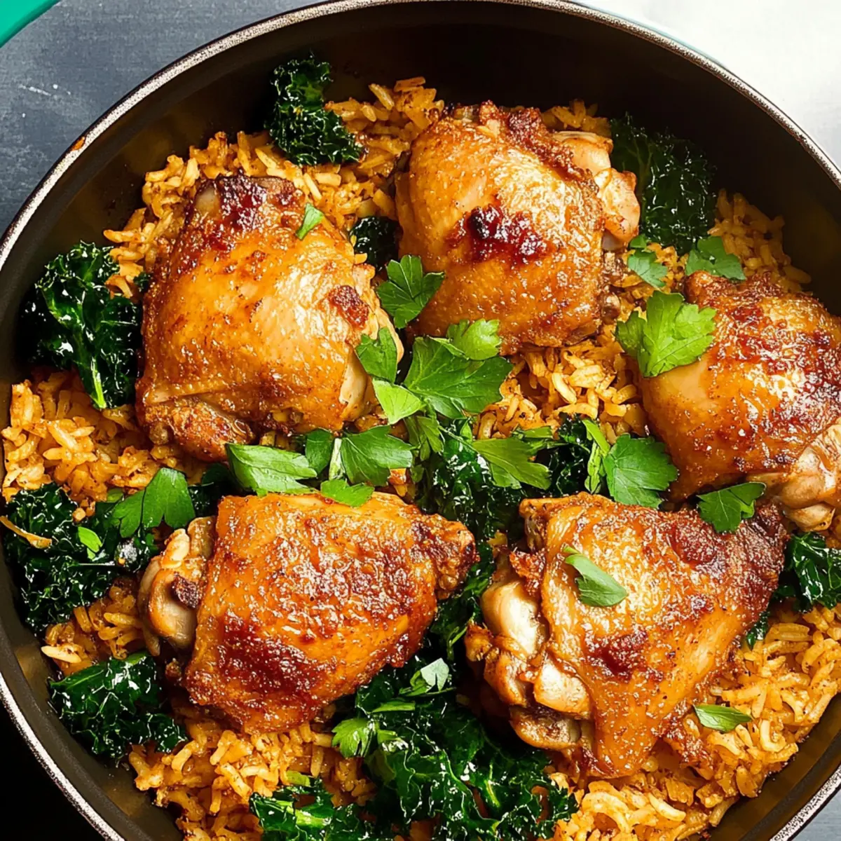 Adobo Chicken And Rice
