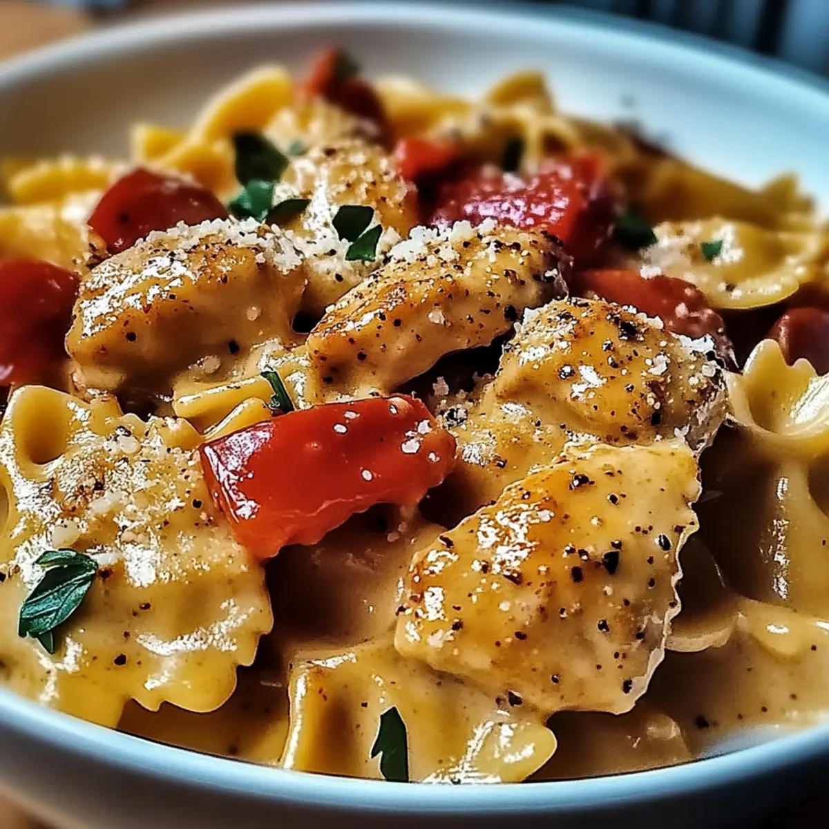 Parmesan Roasted Red Pepper Chicken