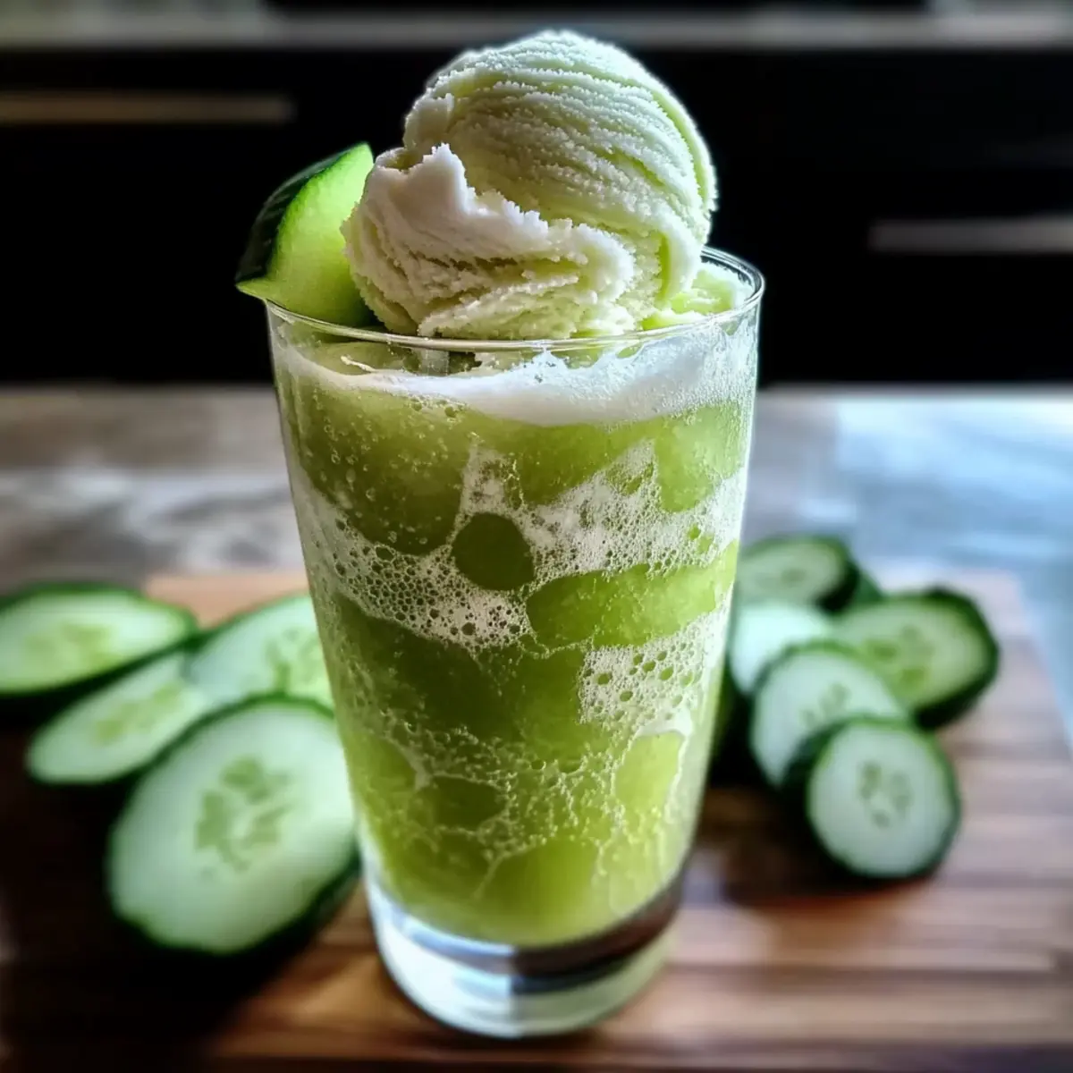 Melon Cream Soda Float