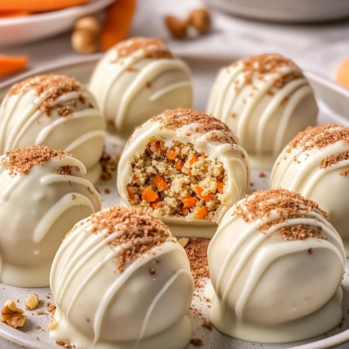 Carrot Cake Truffles