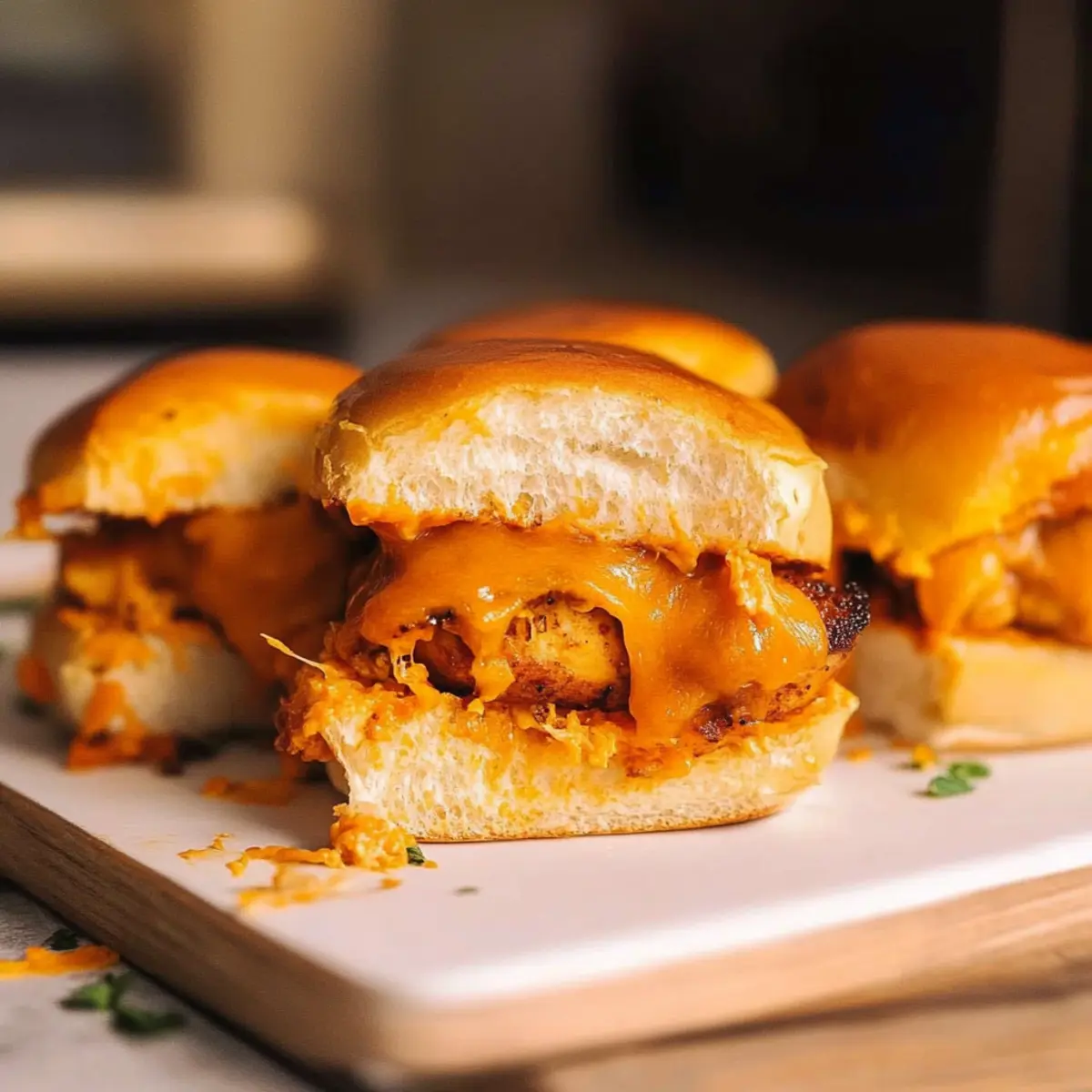 Honey Chipotle Chicken Sliders