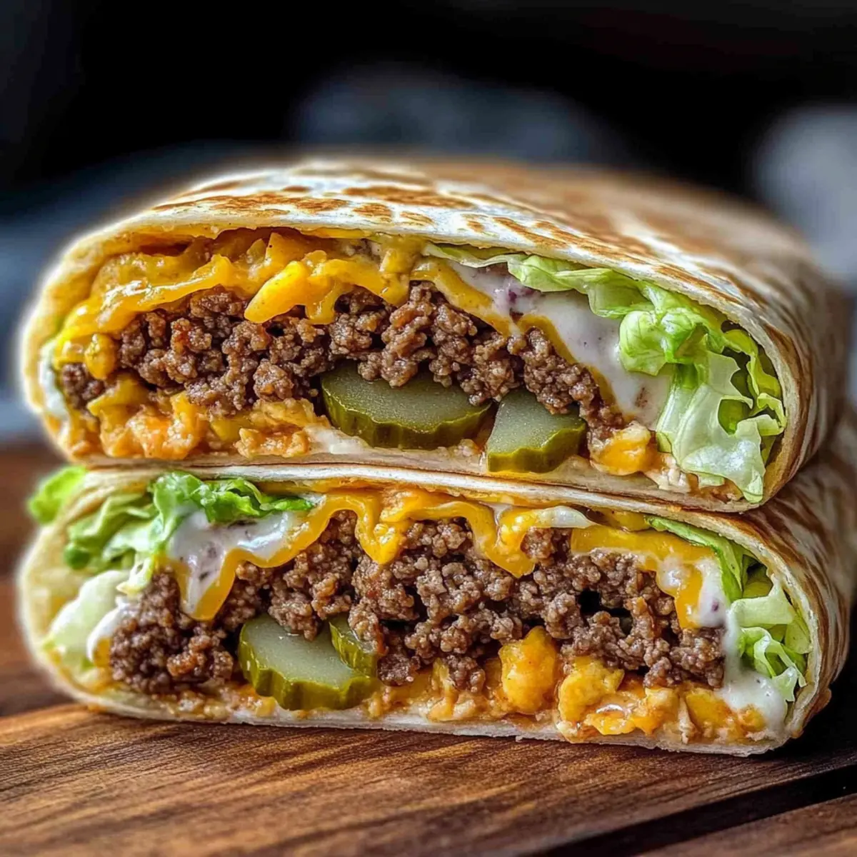 Big Mac Wrap Recipe
