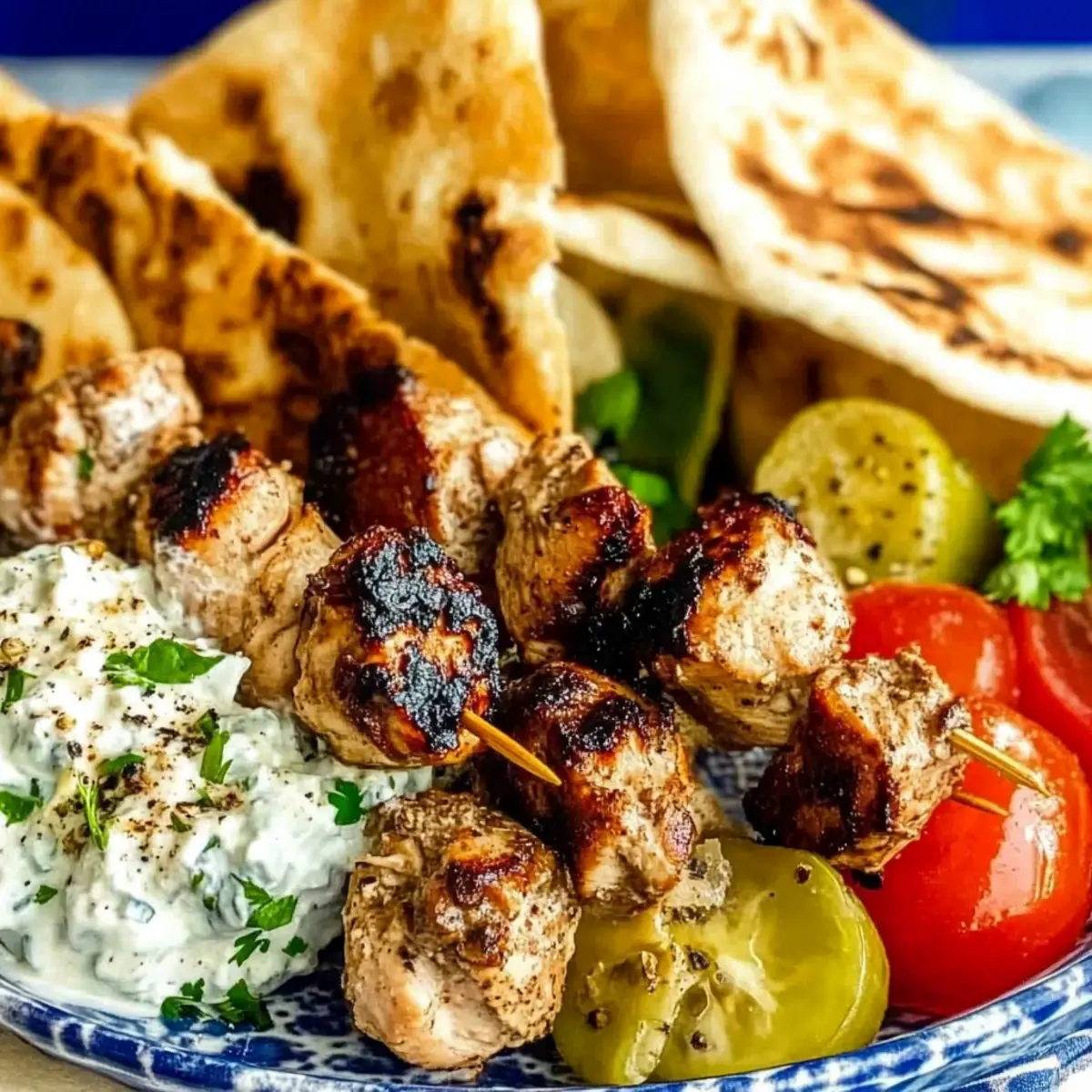 Greek Chicken Souvlaki