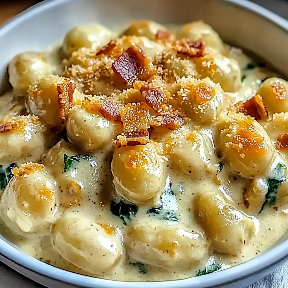 Creamy Crack Chicken Gnocchi