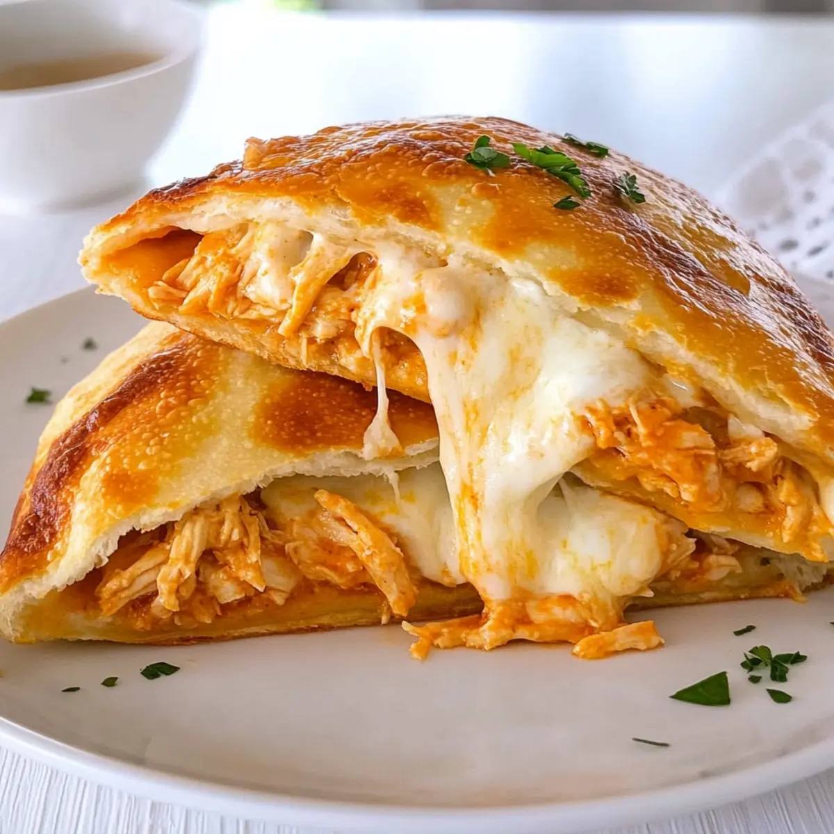 Buffalo Chicken Calzones