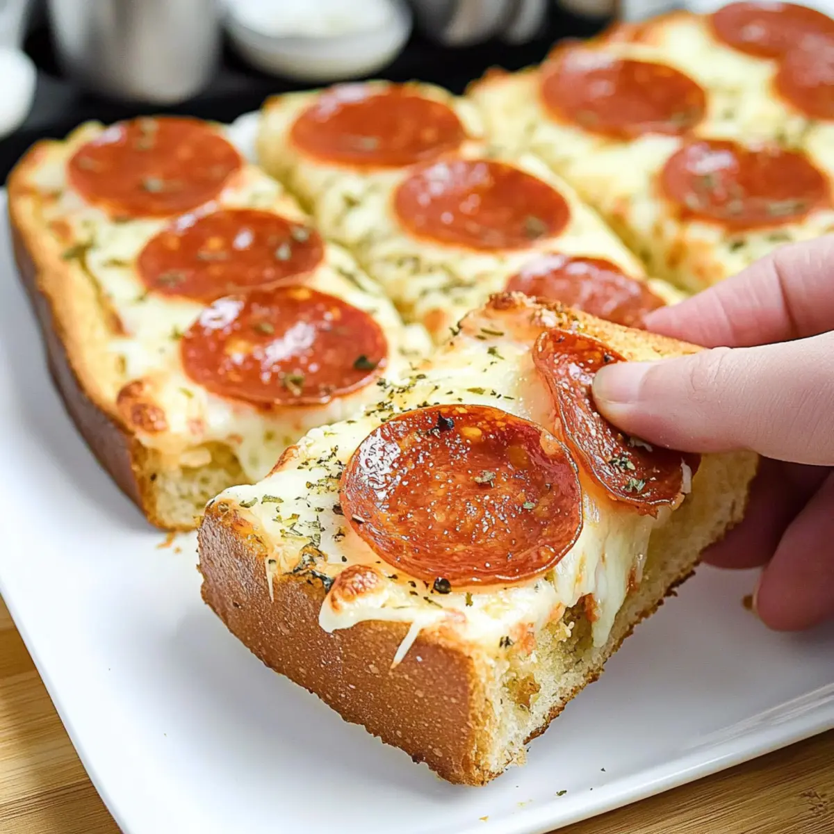 Pepperoni French Bread Pizza