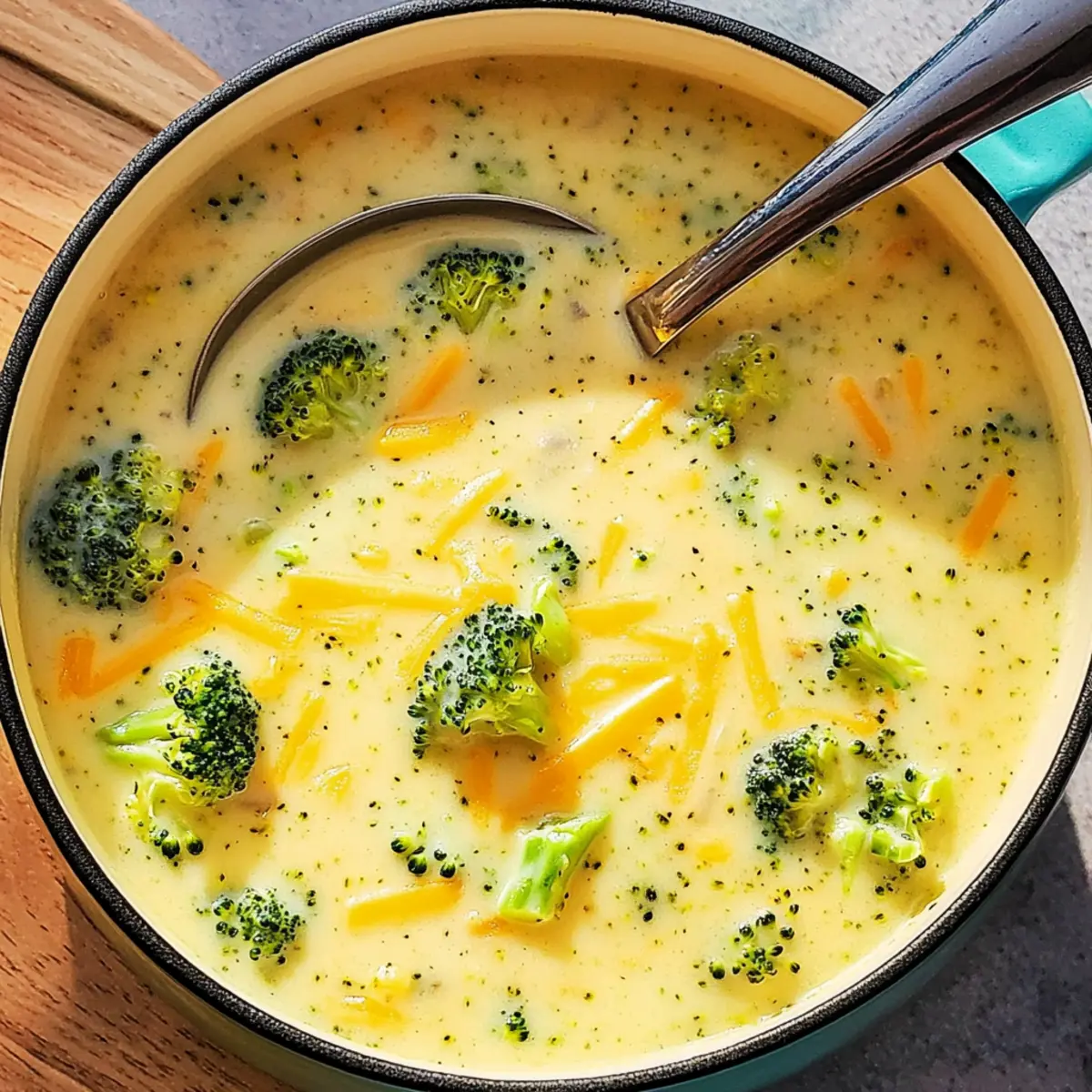 Broccoli Cheddar Soup Recipe