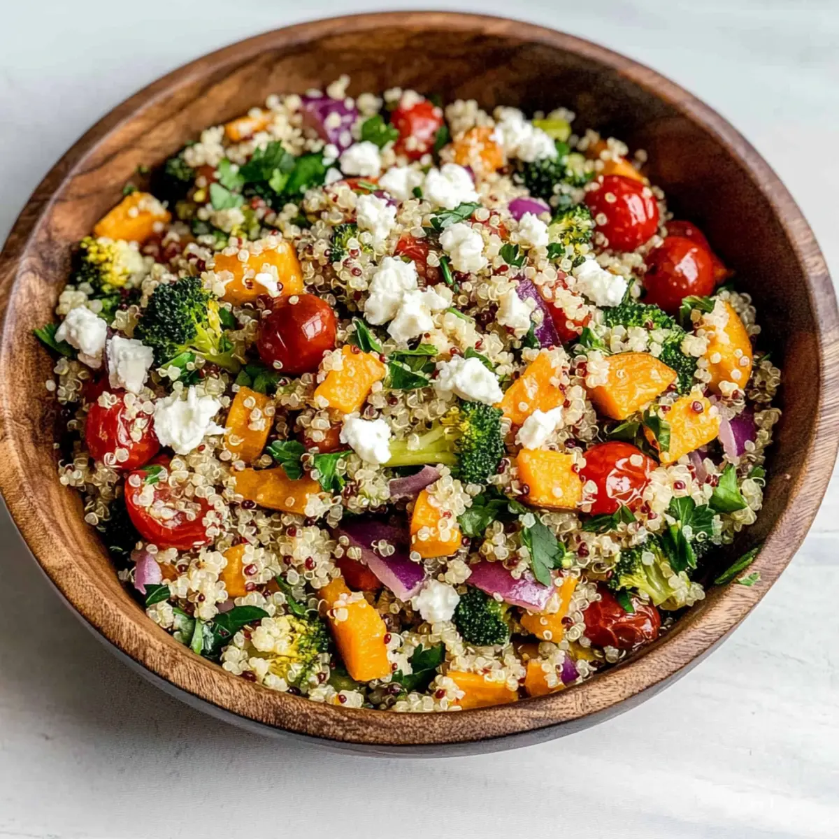 Roasted Vegetable Quinoa Salad