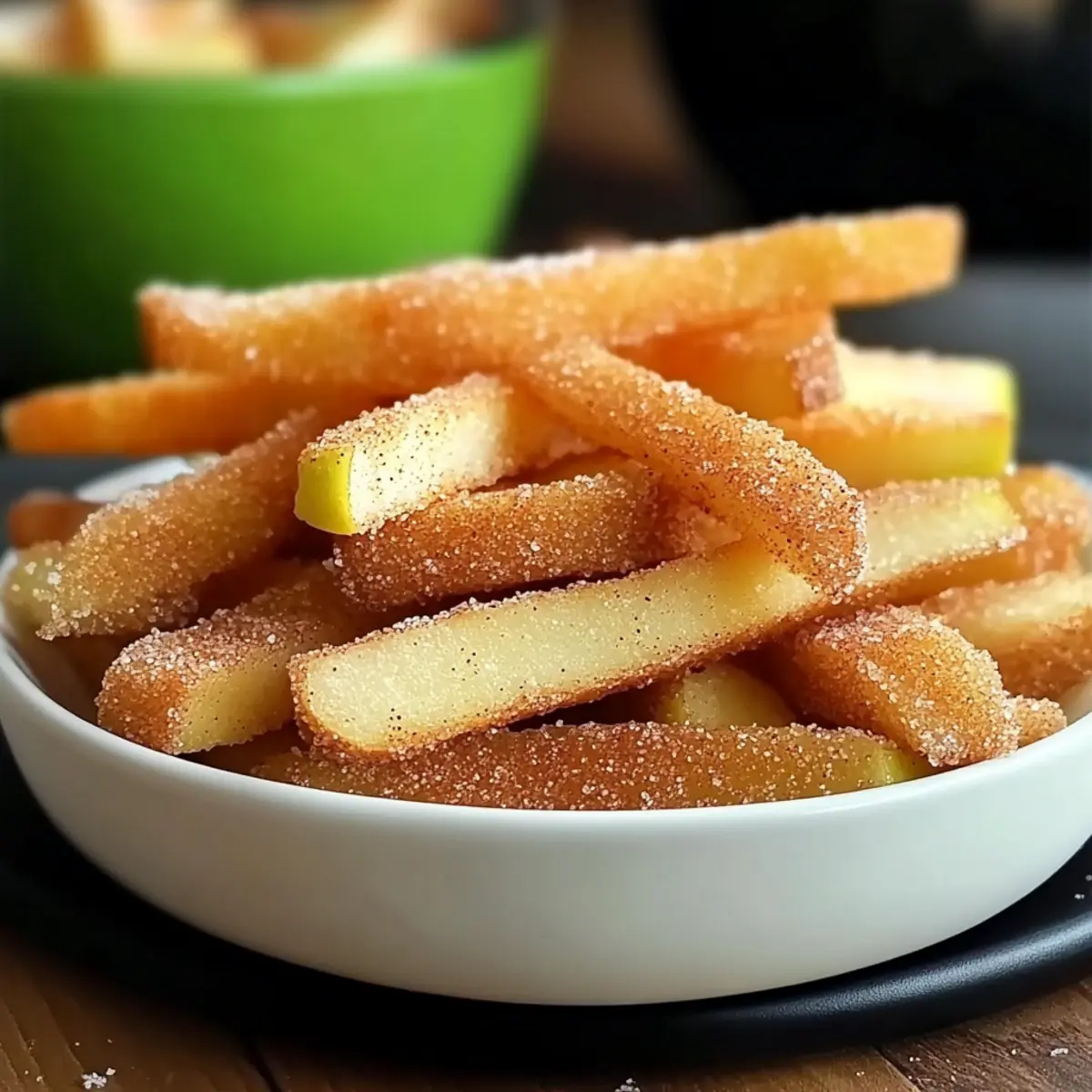 Crispy Air Fryer Apple Fries