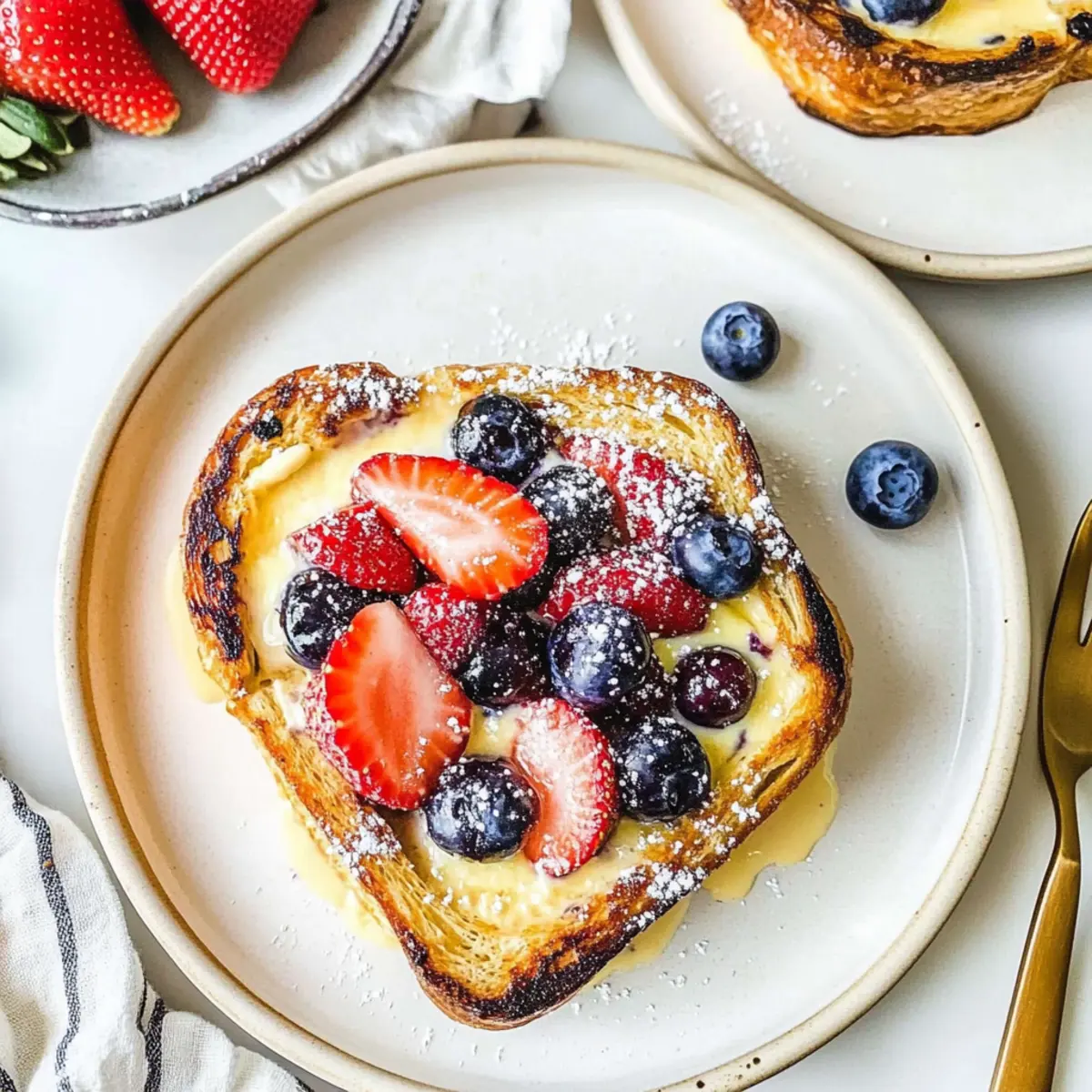Yogurt Custard Toast