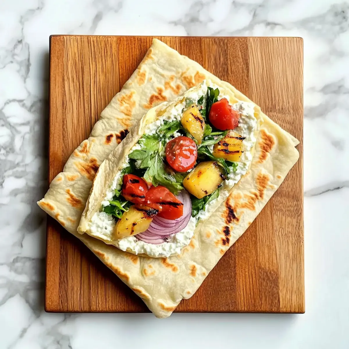 Cottage Cheese Wraps