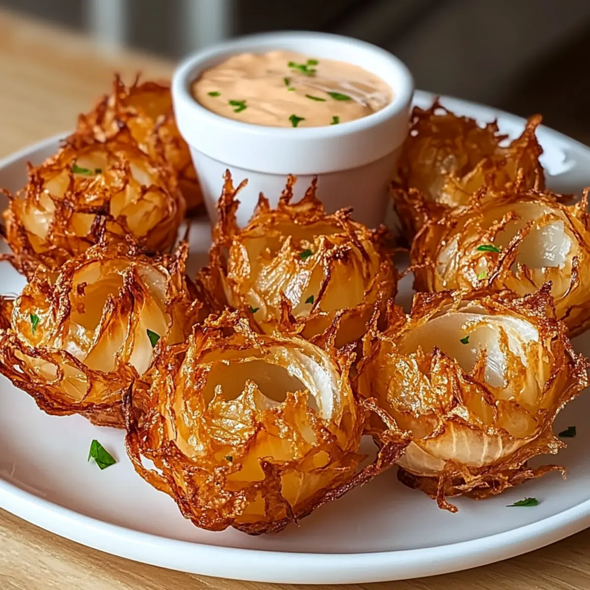 Crispy Mini Blooming Onions