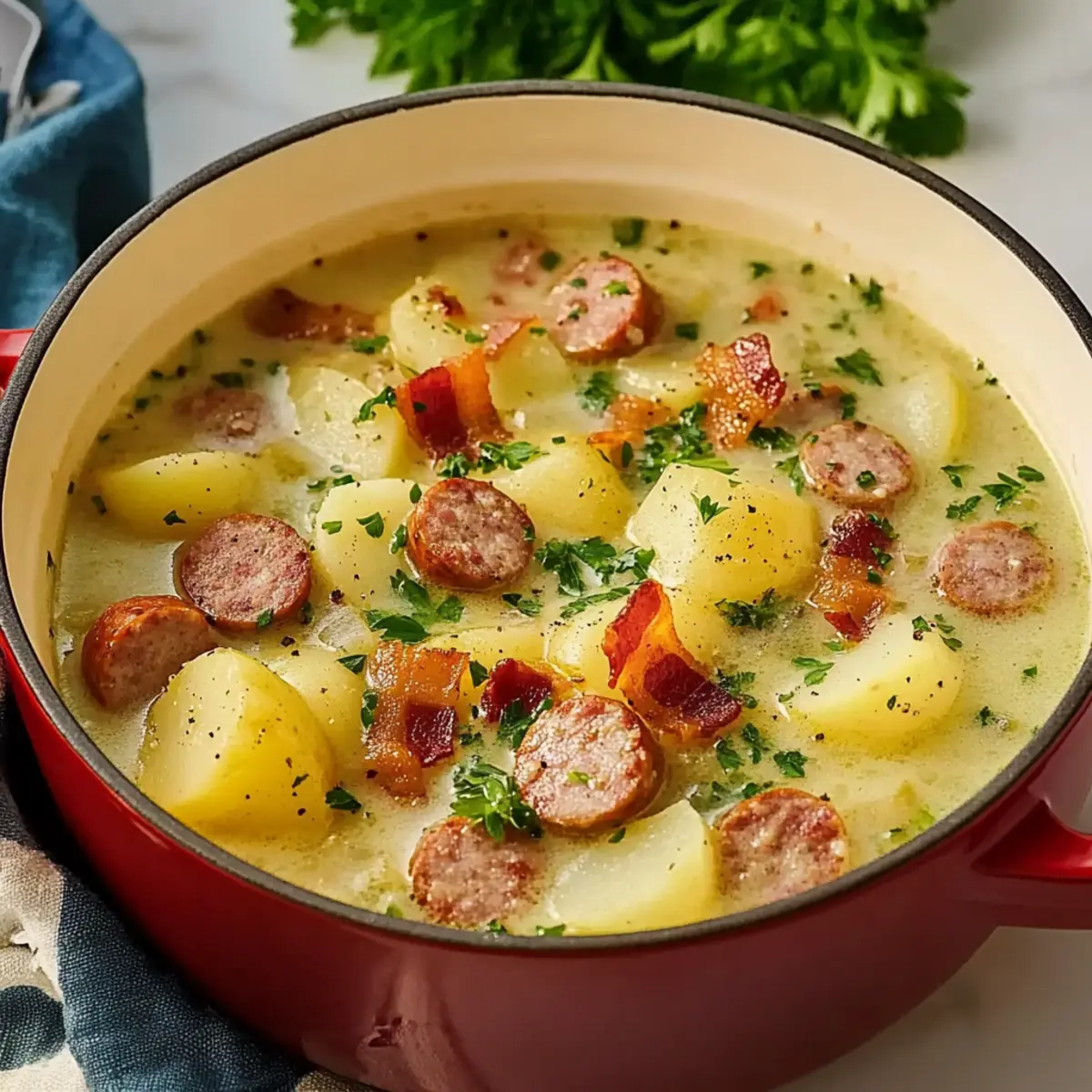Potato Soup with Sausage