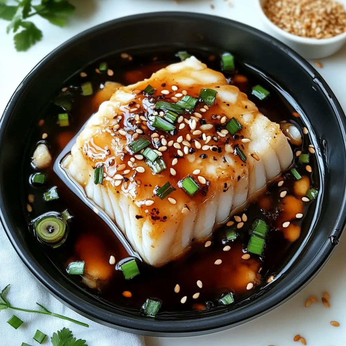 Ginger Soy-Glazed Cod