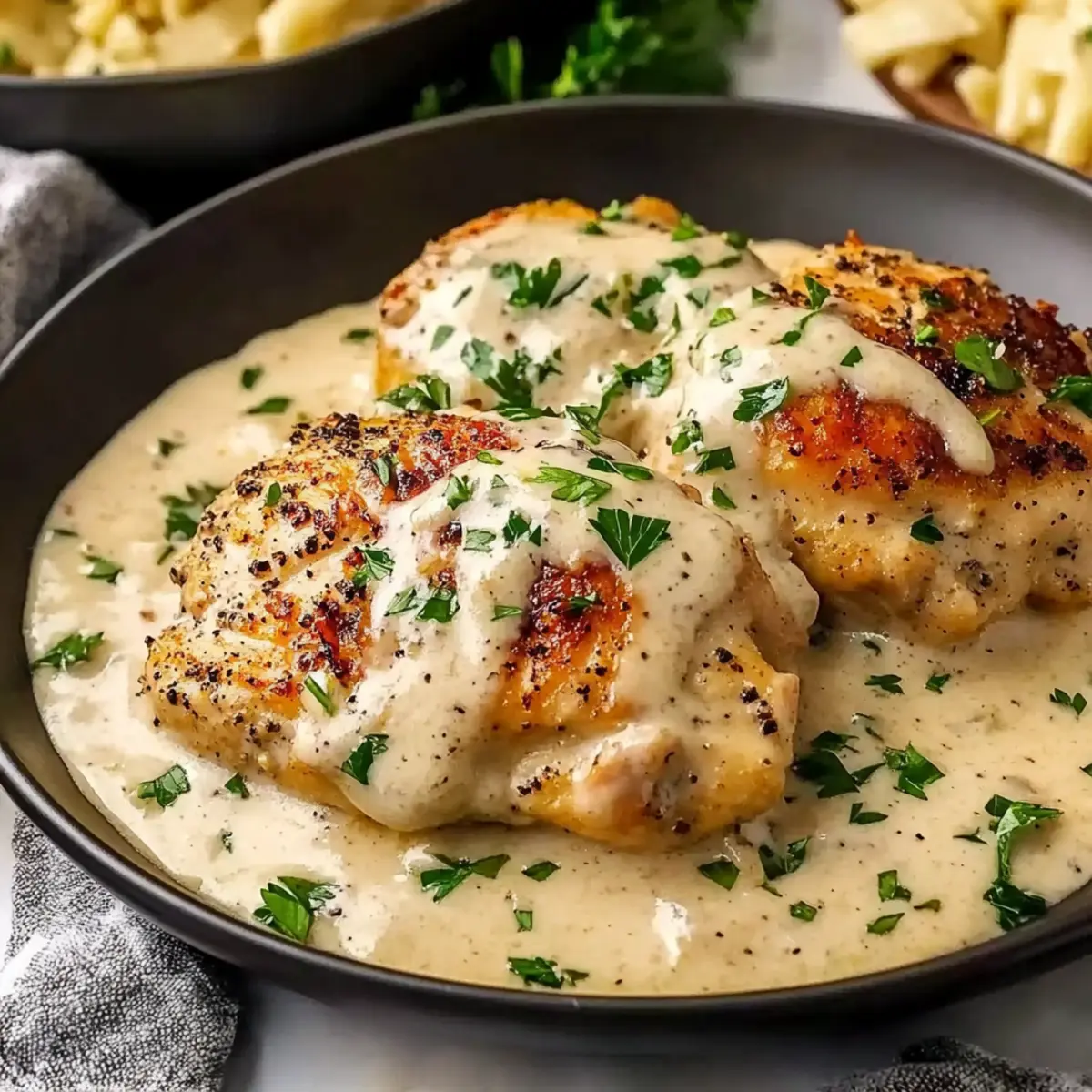 Creamy Parmesan Garlic Chicken