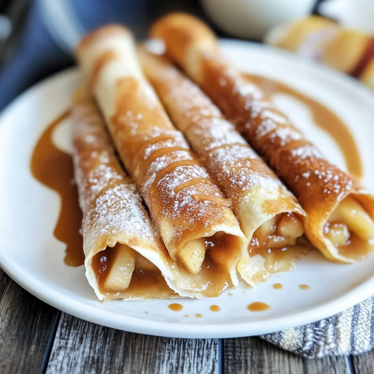 Apple Pie Taquitos
