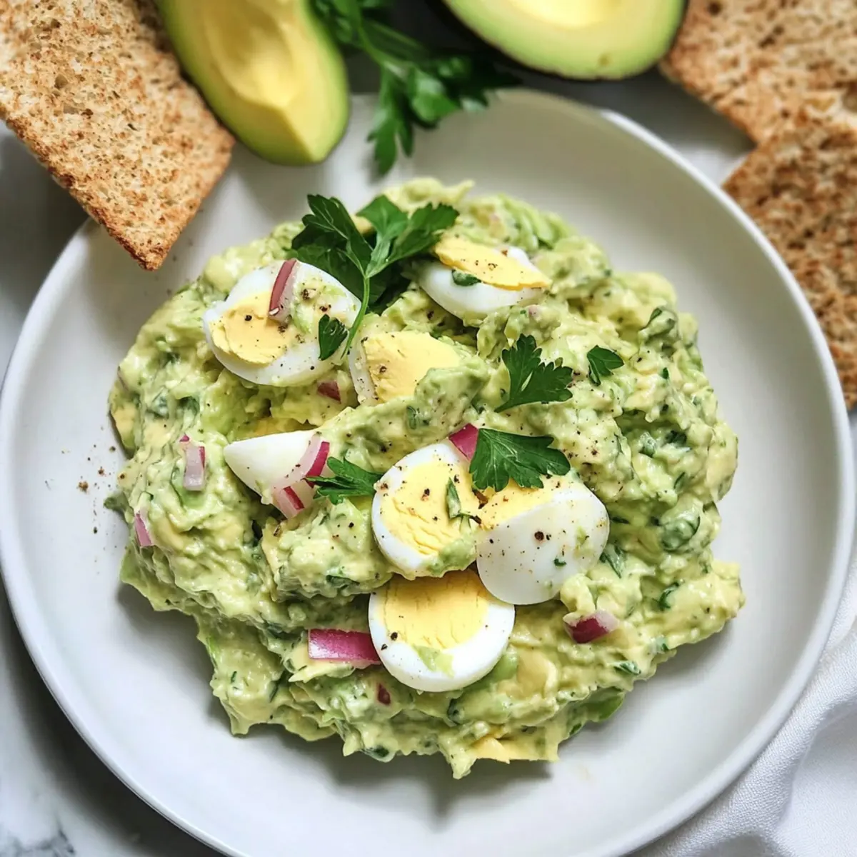 Herby Avocado Egg Salad