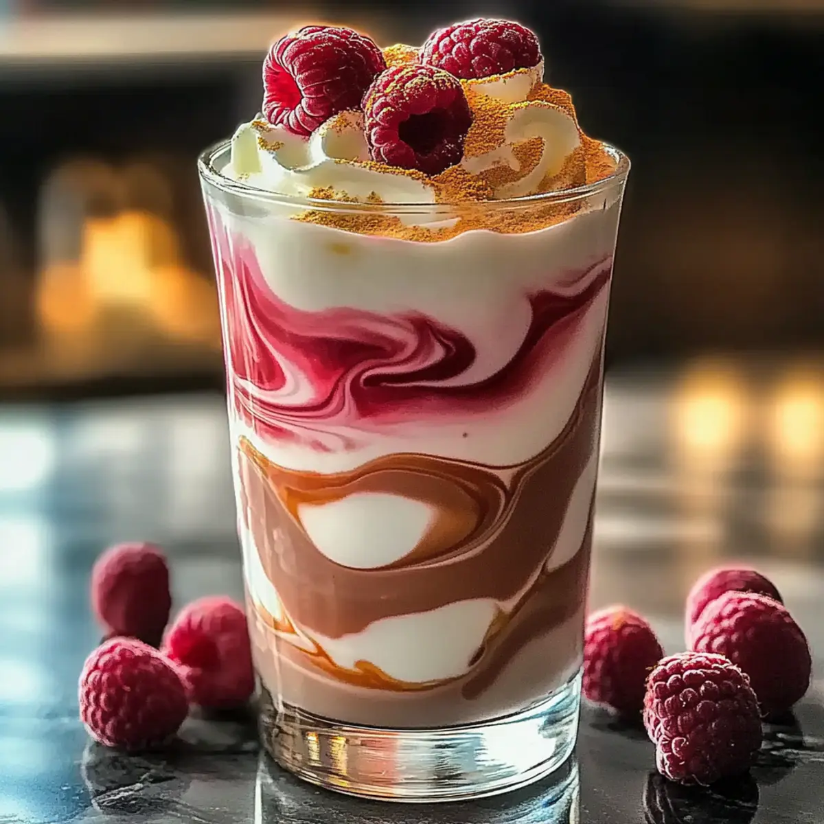 Iced Raspberry Vanilla Chai