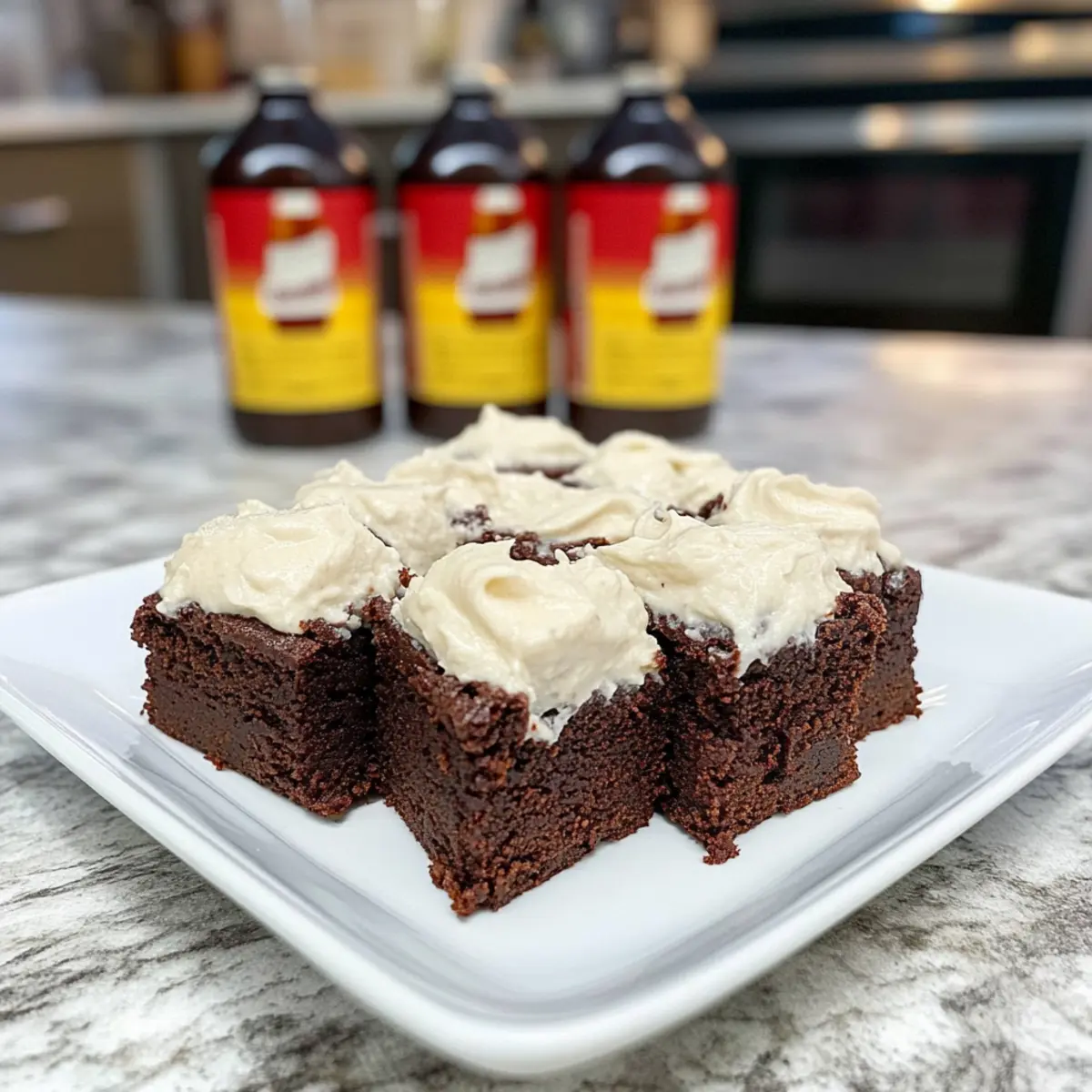 Root Beer Float Brownies