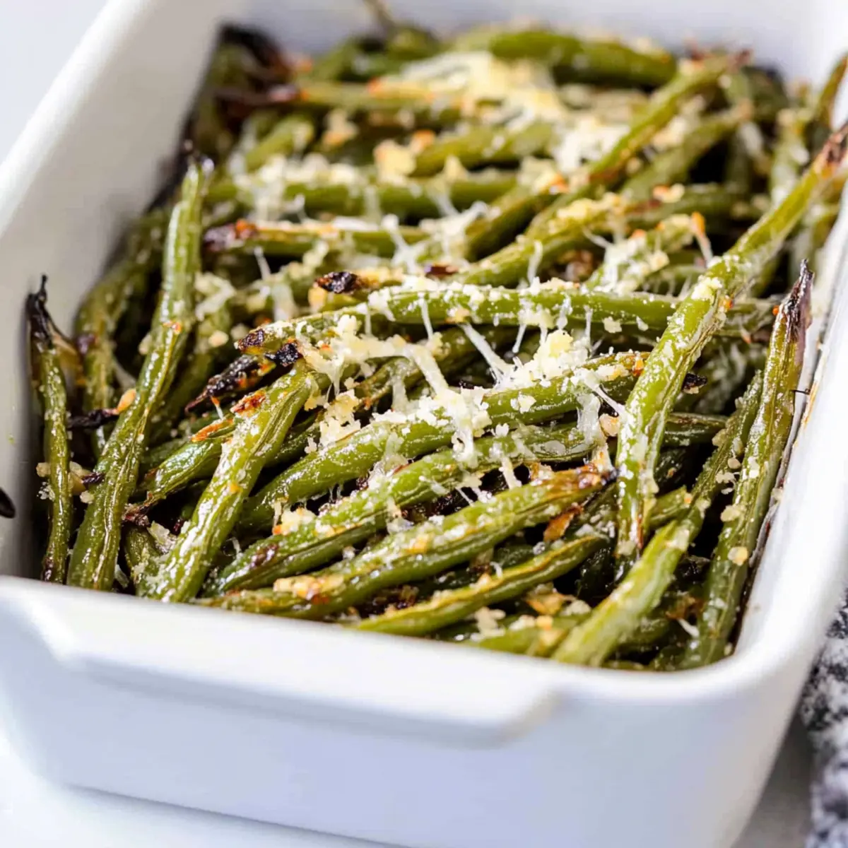 Garlic Parmesan Green Beans