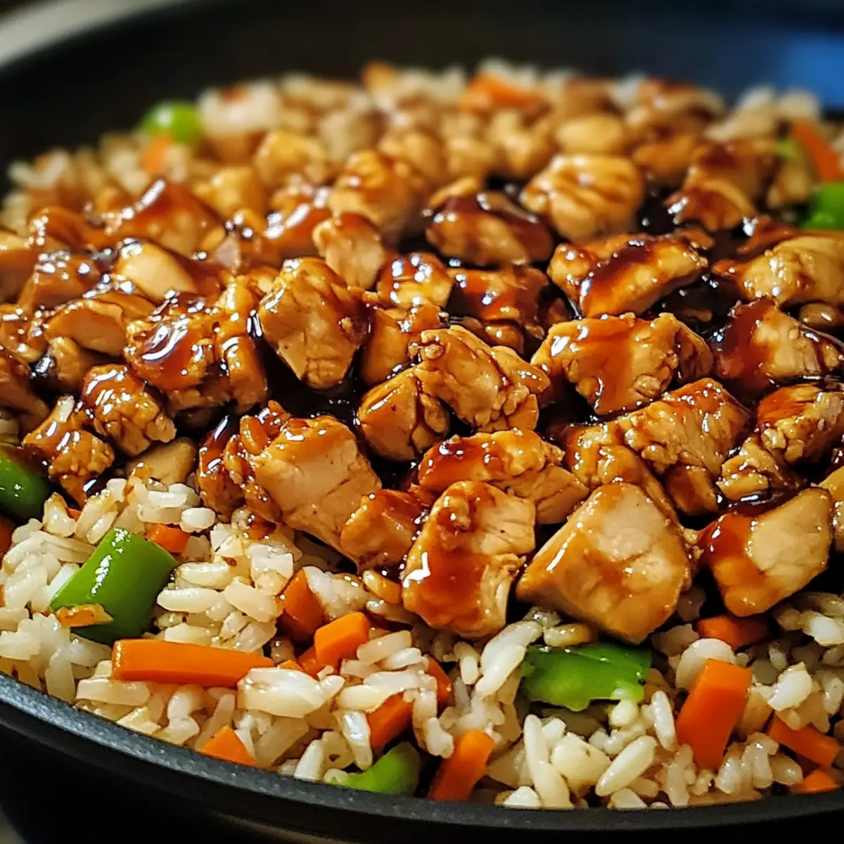 One-Pan Bold Honey BBQ Chicken Rice