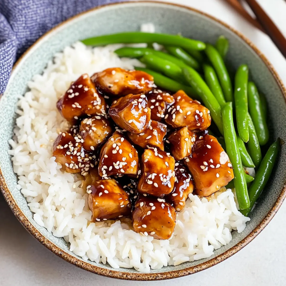 Healthy Sesame Chicken