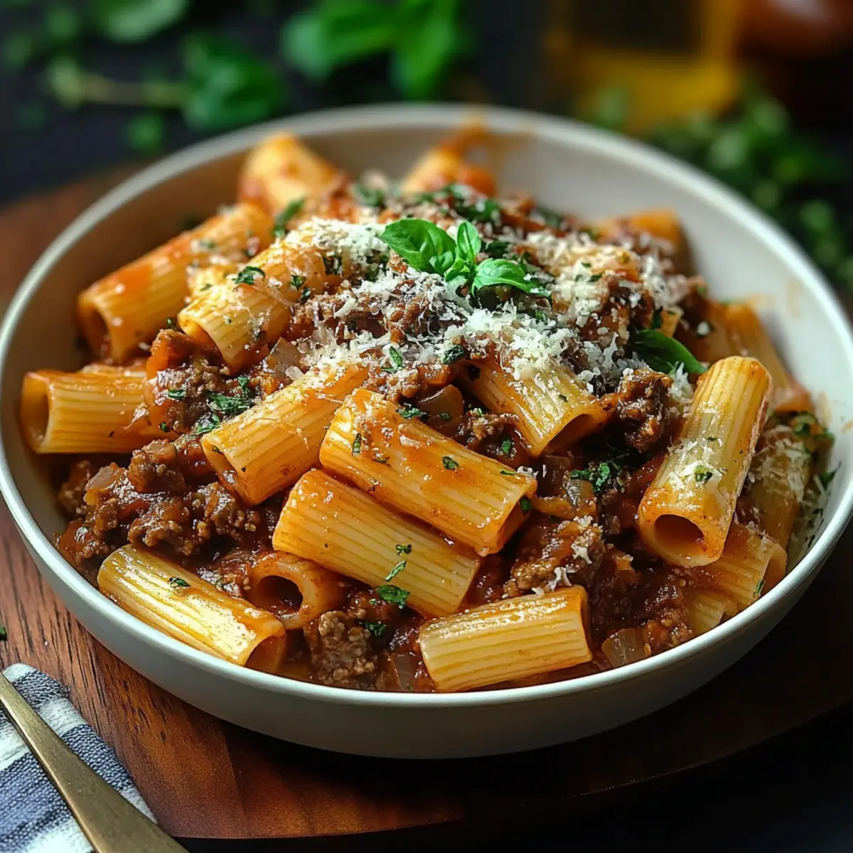 Ziti alla Genovese
