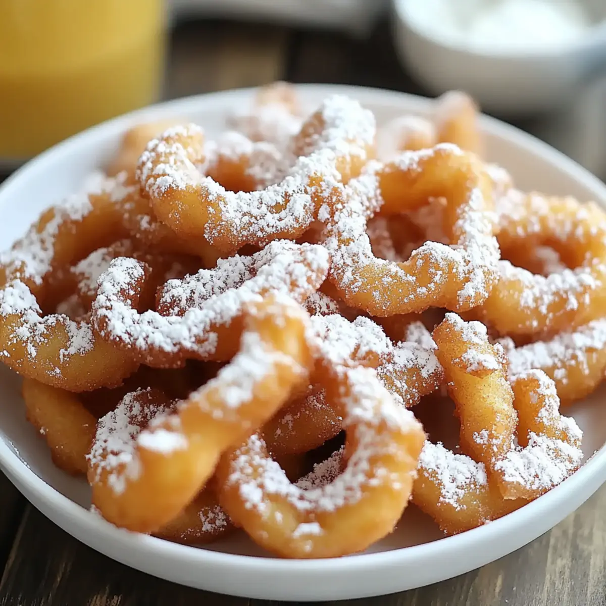 Funnel Cake Bites