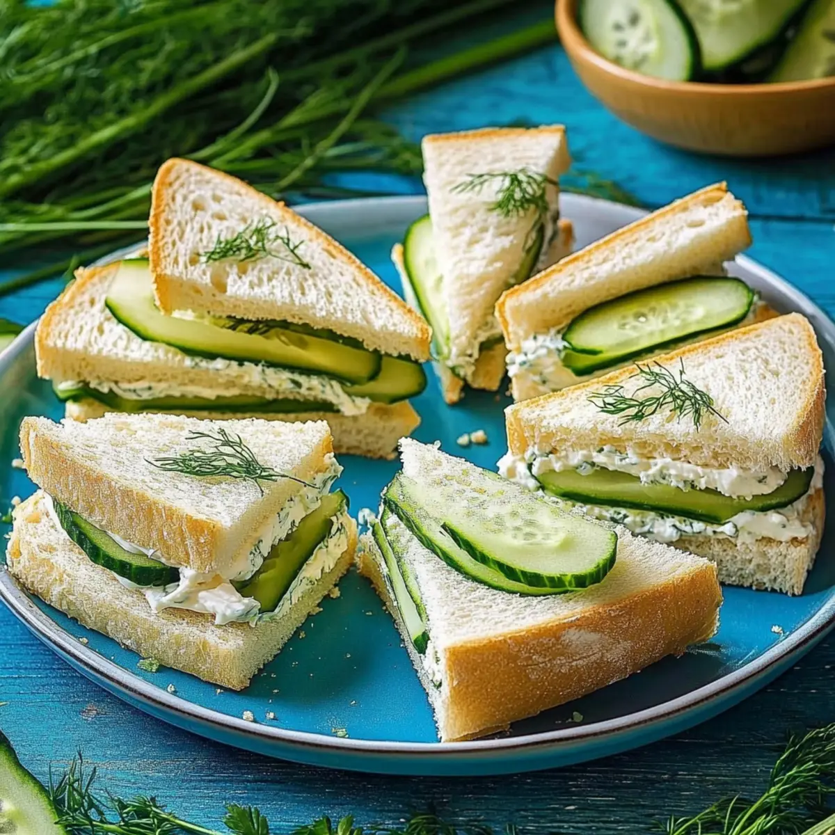 Cucumber Sandwiches