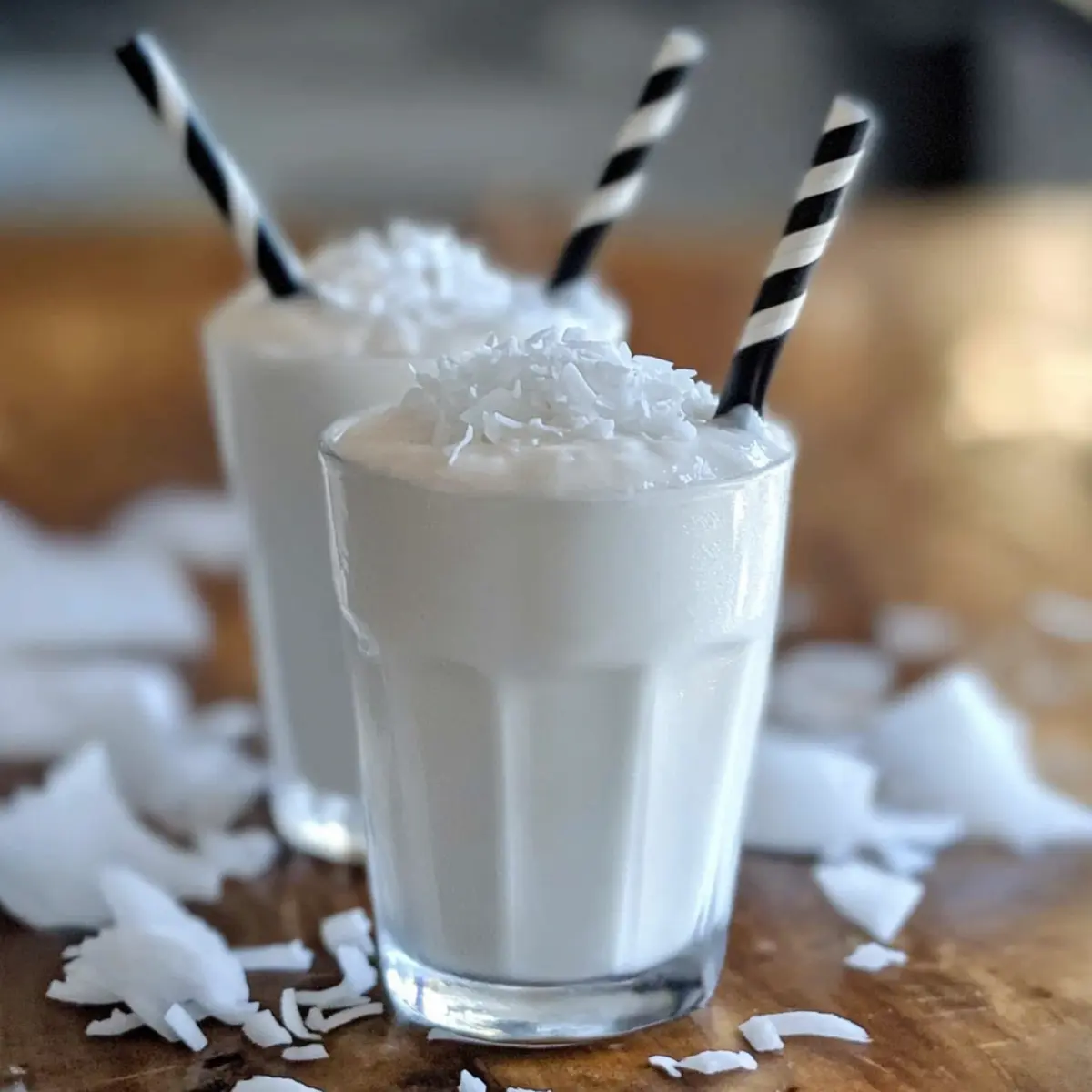 Easy Coconut Milkshake Recipe