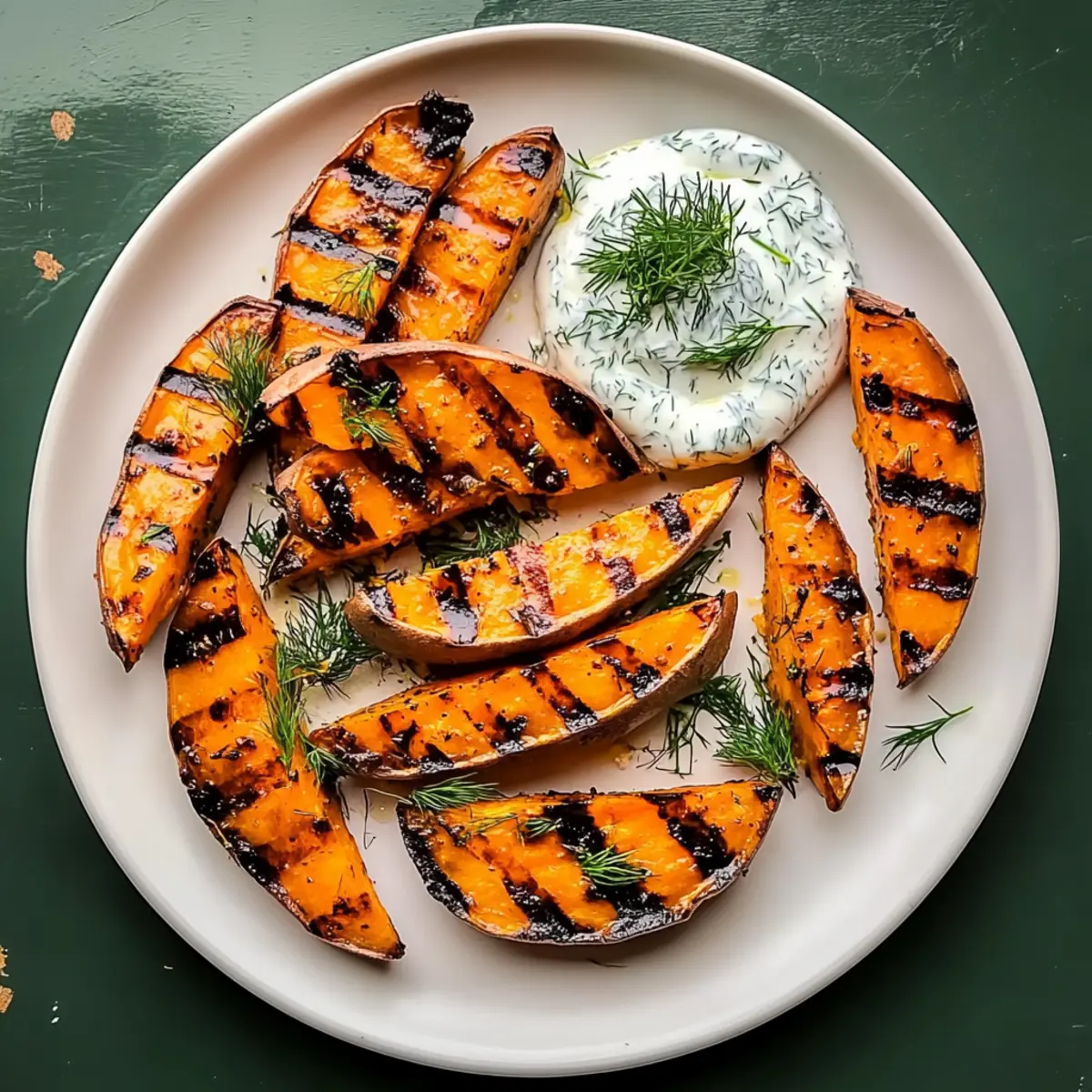 Grilled Sweet Potatoes