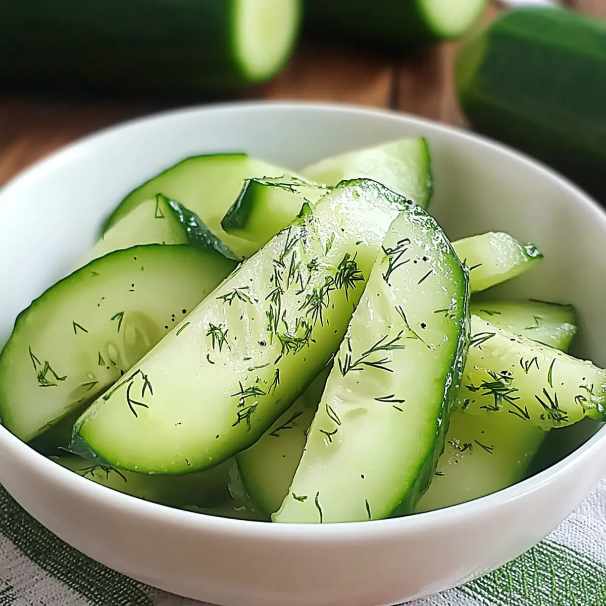 Garlic Dill Cucumbers