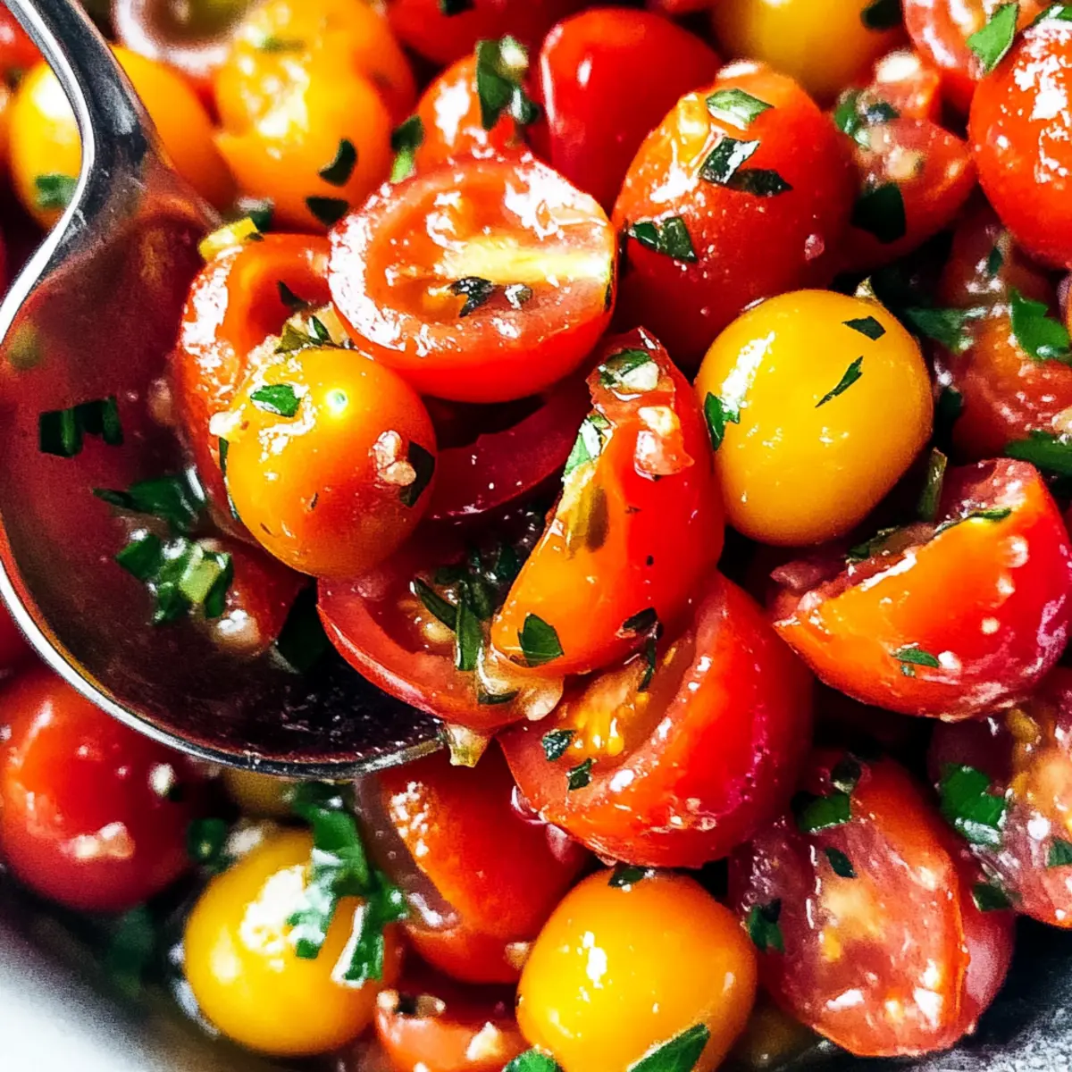 Marinated Tomatoes