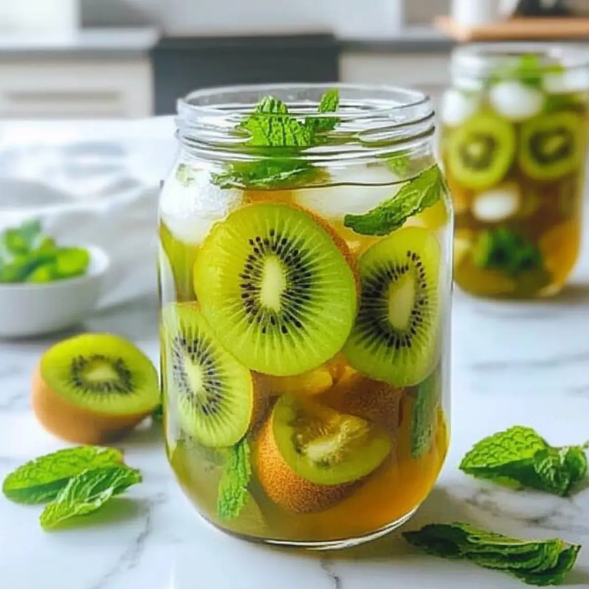 Kiwi Mint Cold Brew Green Tea