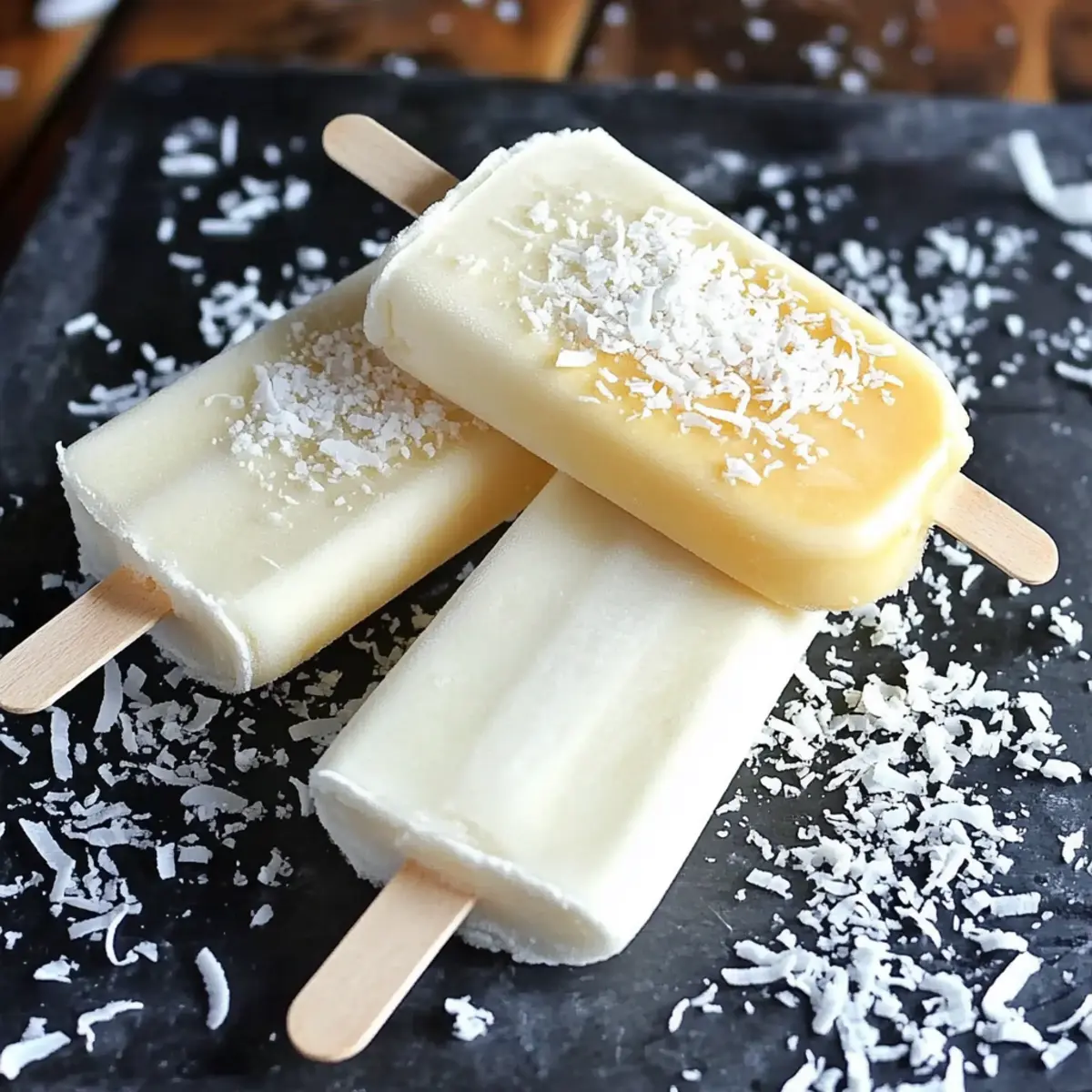 COCONUT MANGO POPSICLES