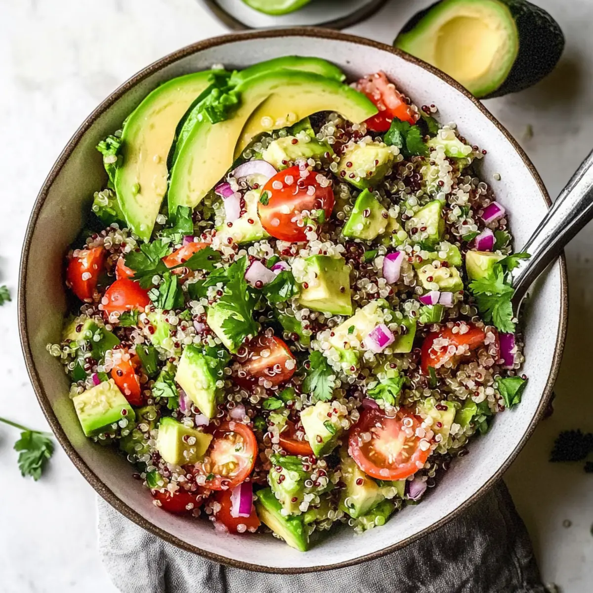Avocado Quinoa Salad