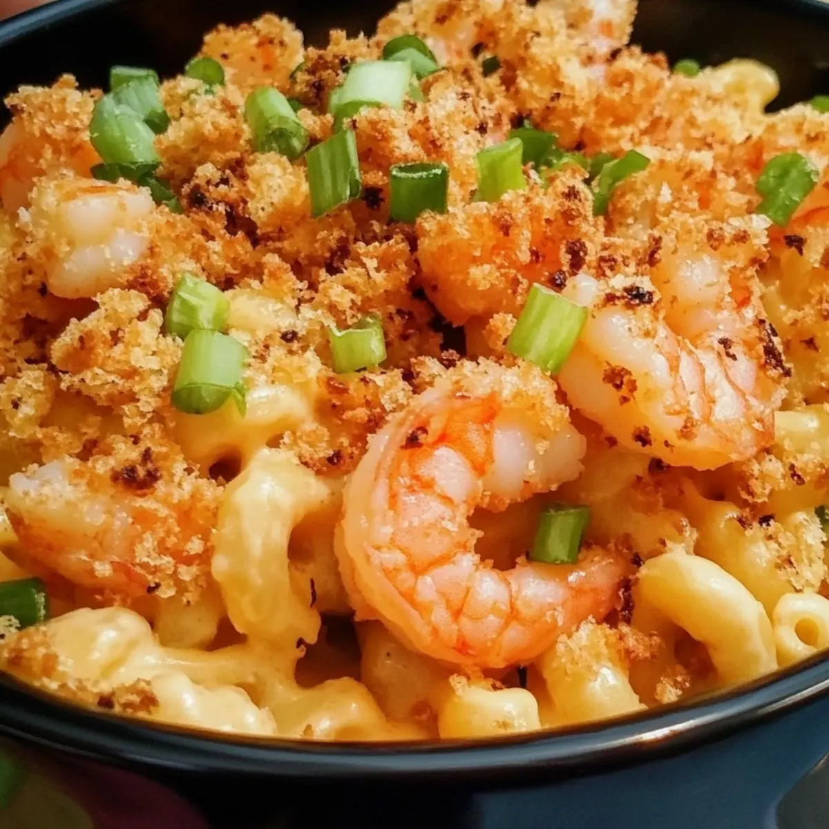 Firecracker Shrimp Macaroni and Cheese