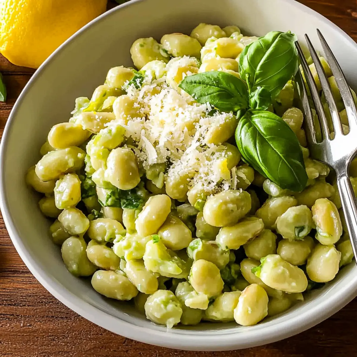 Lemony Lima Bean Summer Salad