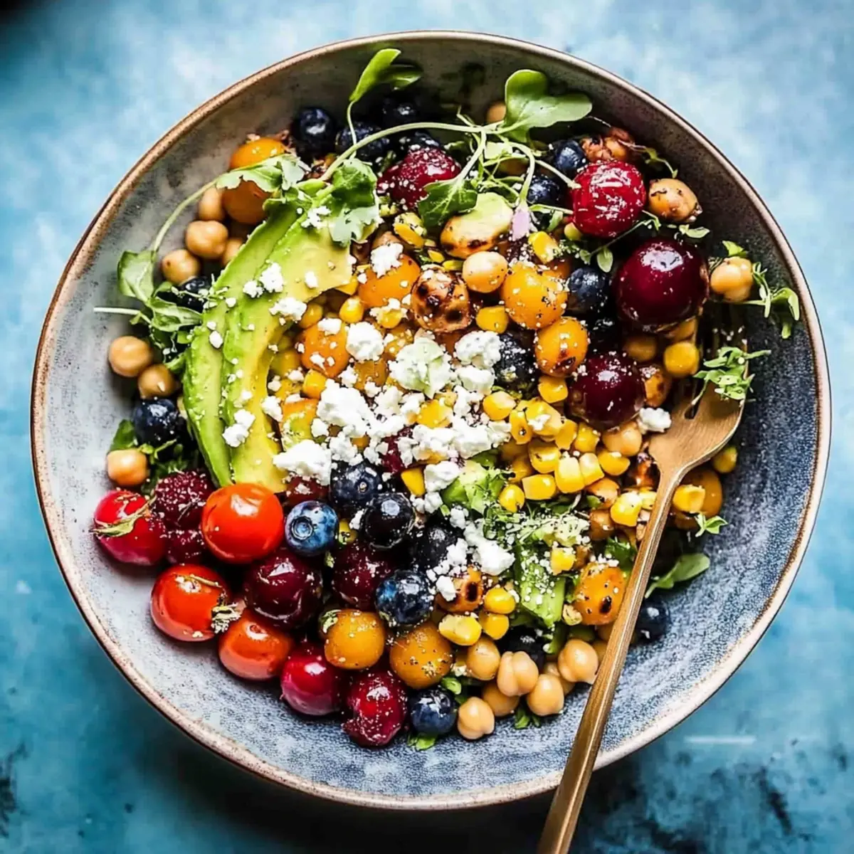 Summer Abundance Salad.
