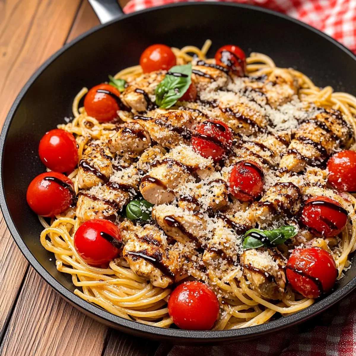 Bruschetta Chicken Pasta