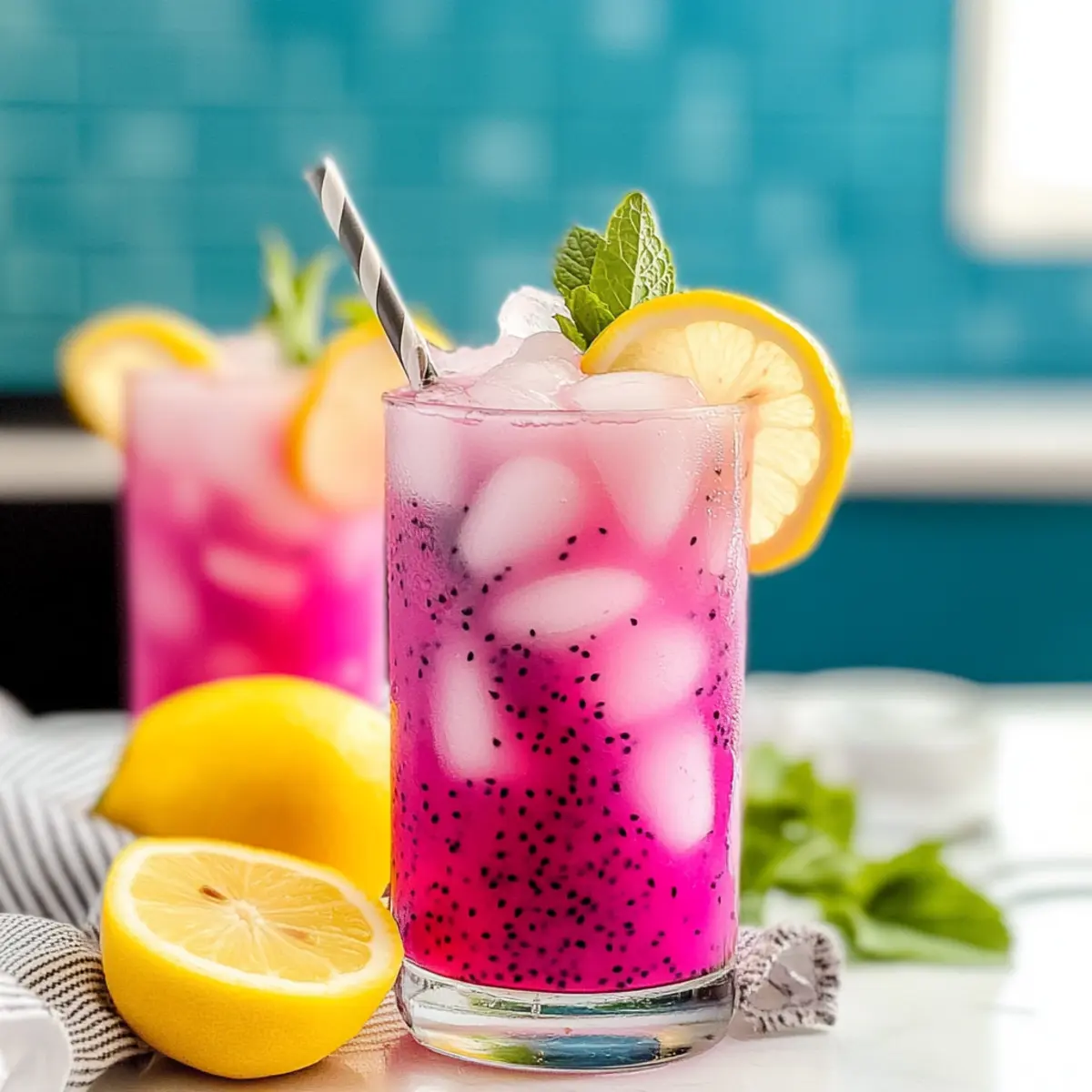 Dragon Fruit Lemonade Recipe