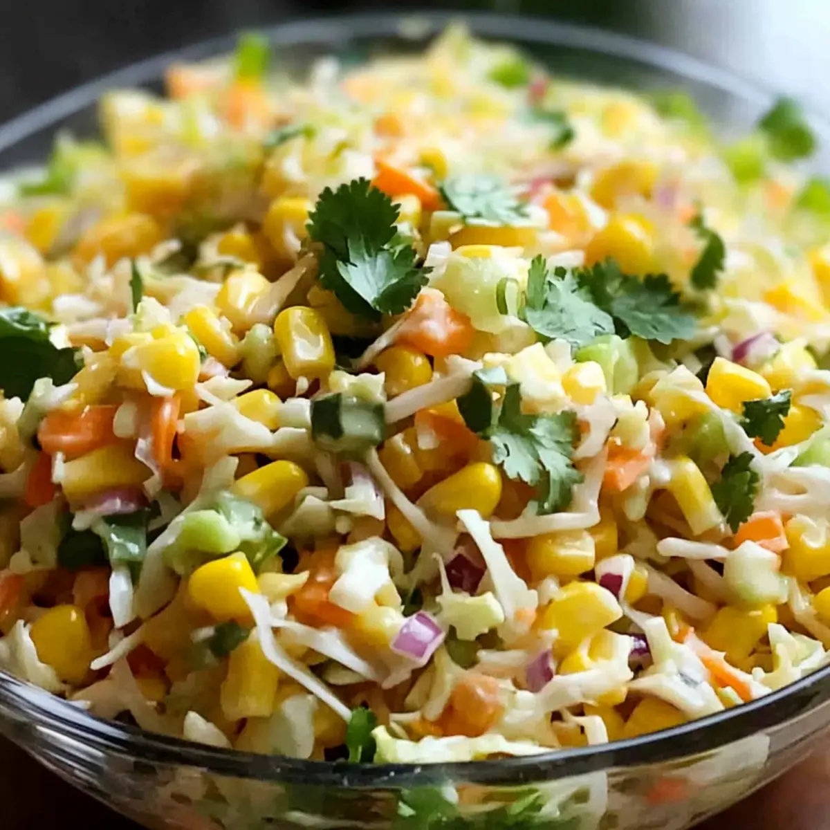 Spicy Corn Slaw