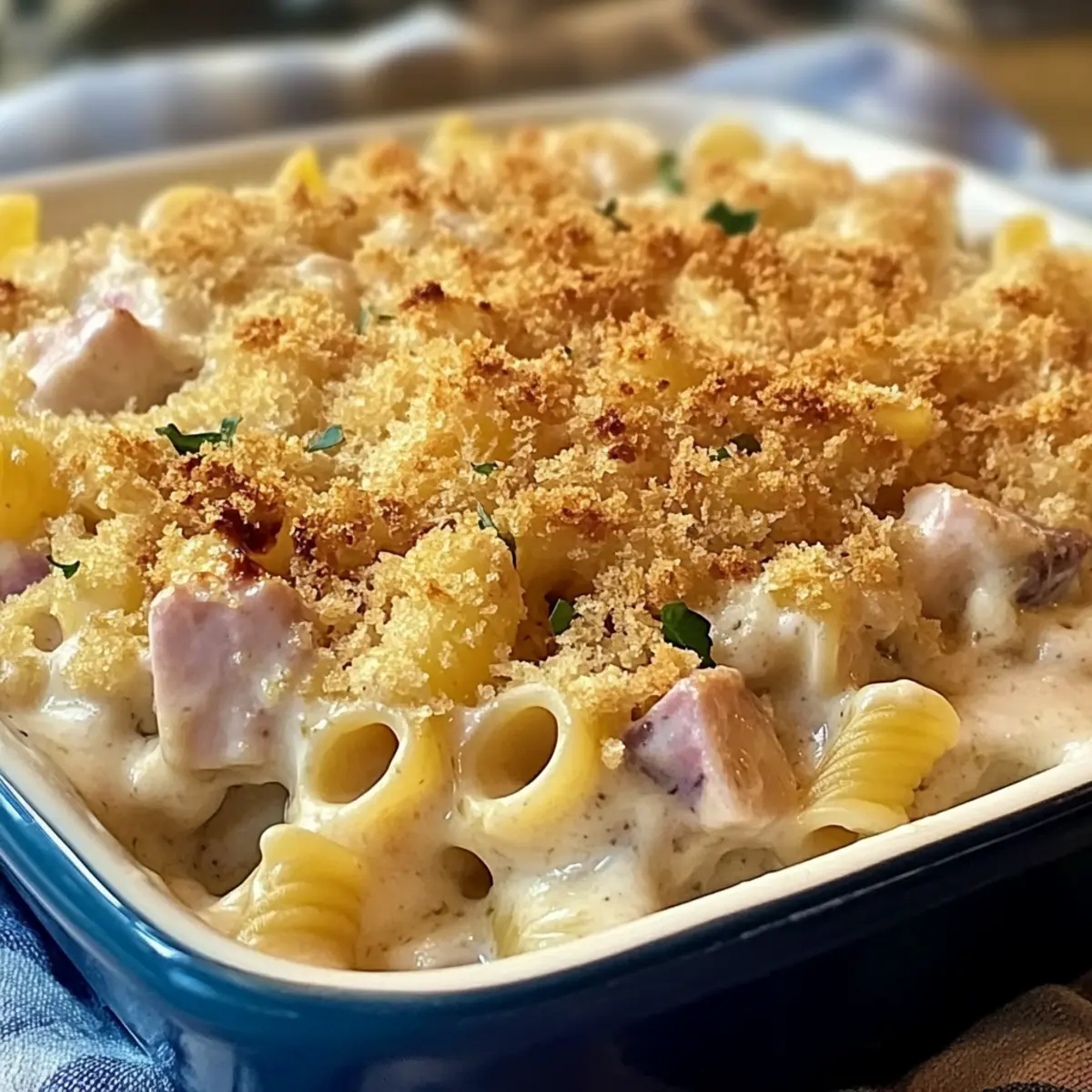 Chicken Cordon Bleu Casserole