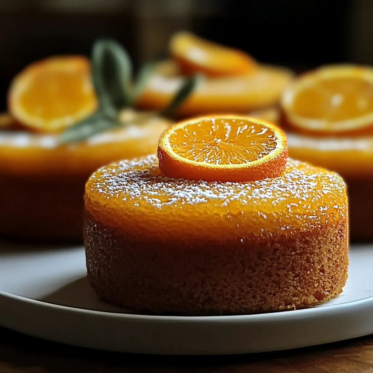 Orange Ginger Honey Cake
