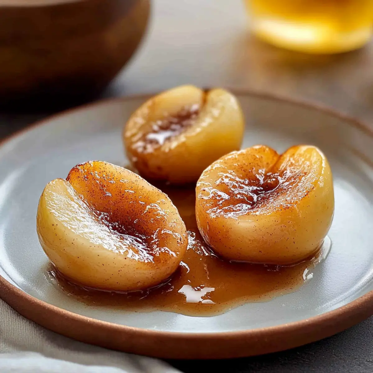 Cinnamon Honey Baked Pears