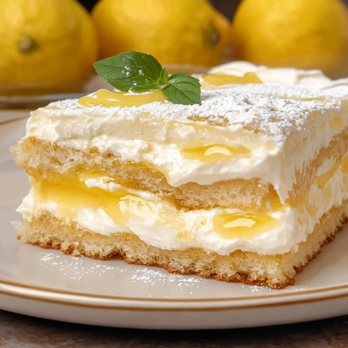 Limoncello Tiramisu