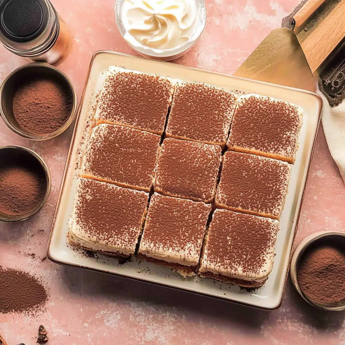 Tres Leches Tiramisu