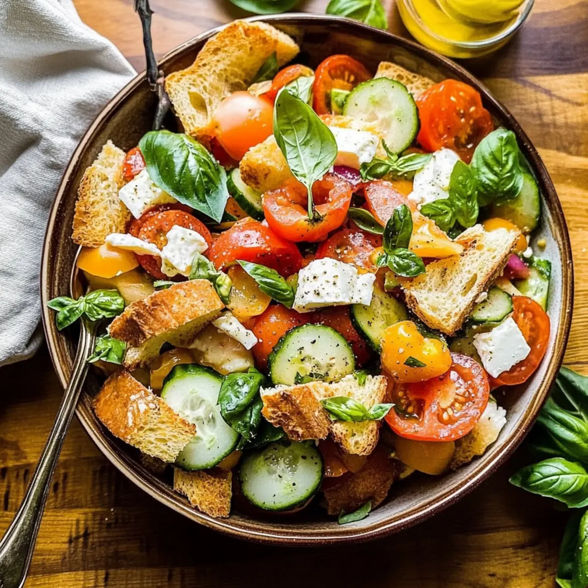 Classic Panzanella Salad