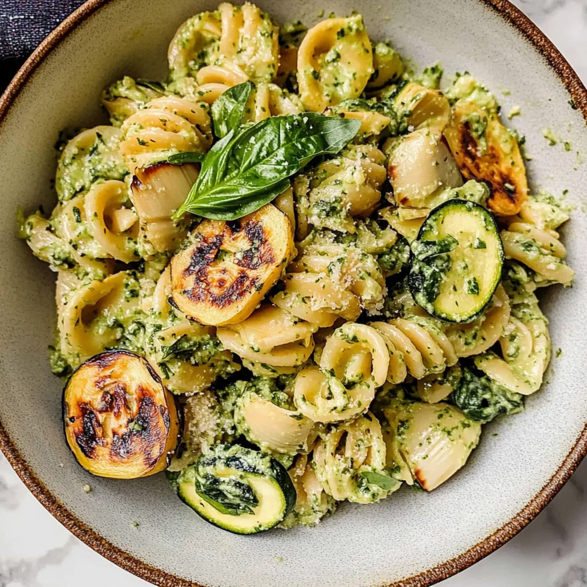 Lemon Basil Pasta Salad